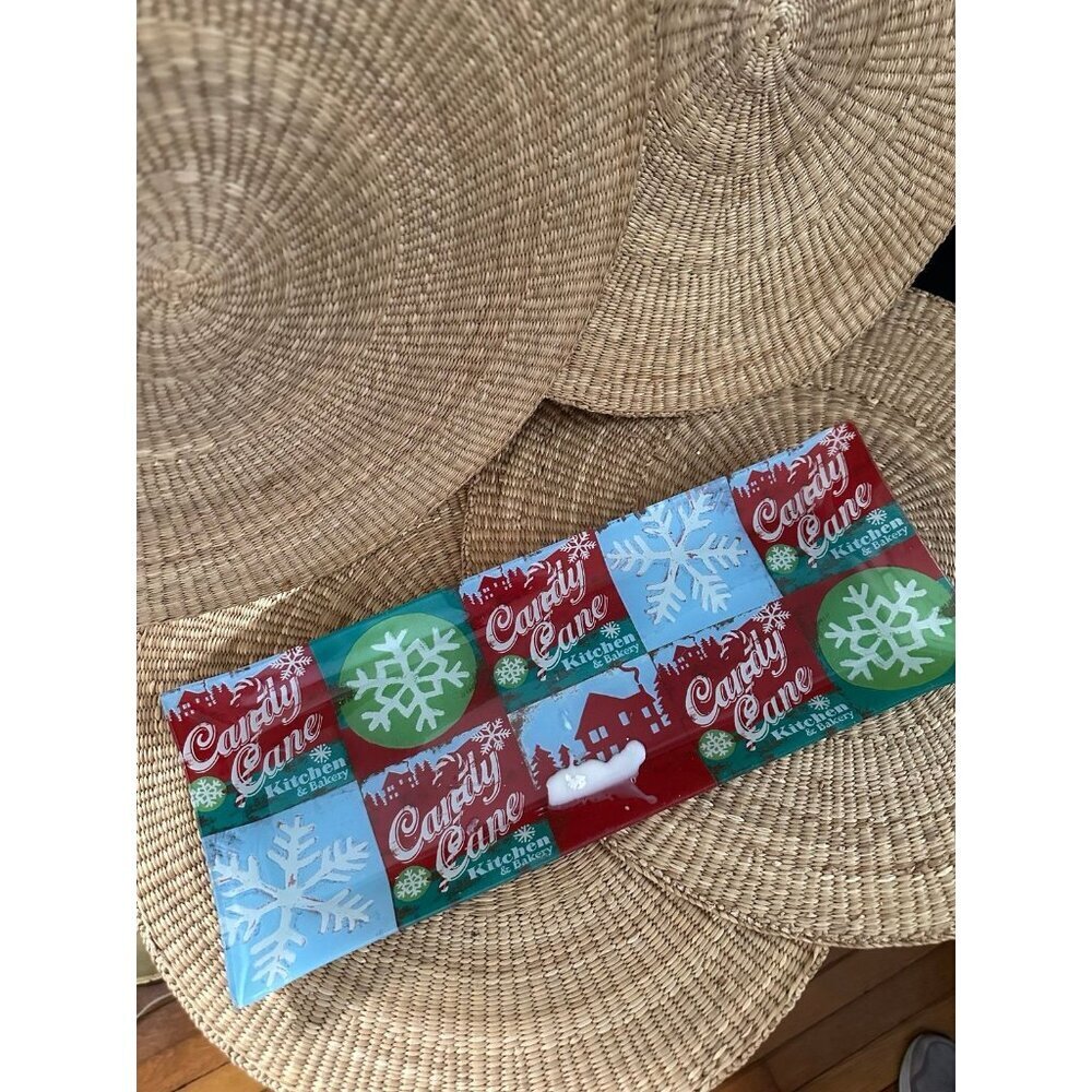 Candy Cane Primo design platter